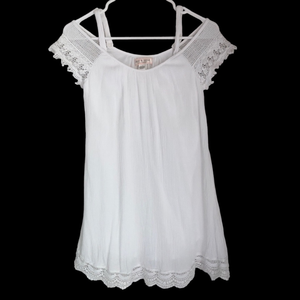 ZOE & ROSE Band Of Gypsies Girls Gauze Like Dress Beach